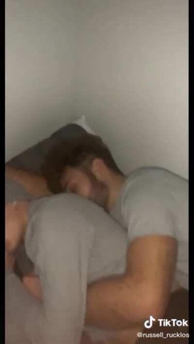 Spooning with the homies