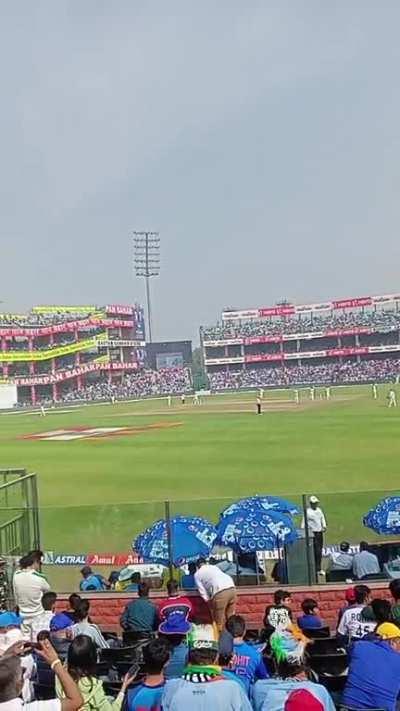 Scenes from Kotla on Day 3 and folks say Test Cricket is dying