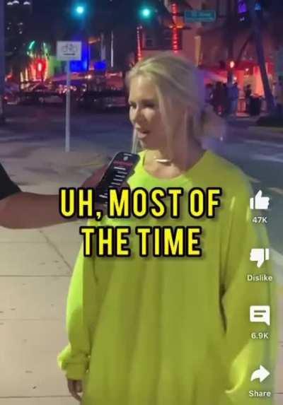 Oh , she’s one of the boys 🤪