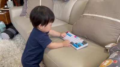 Made A Keyboard For My Son