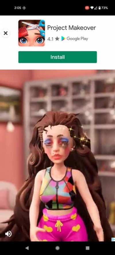 What in god's name is going on with these Project Makeover ads?!