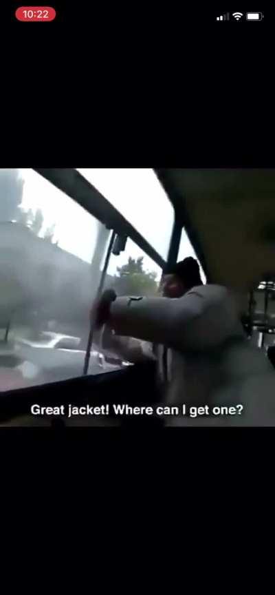 That jacket is tuff tho🔥🔥🤫