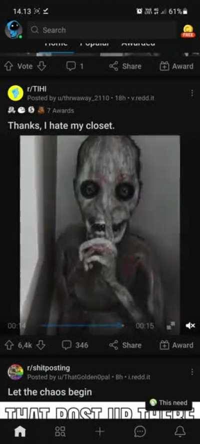 cursed closet