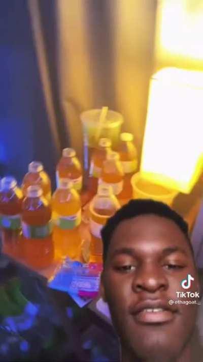 Flexing your piss bottles