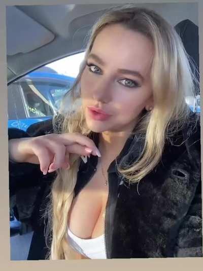 Finally we can hear her voice