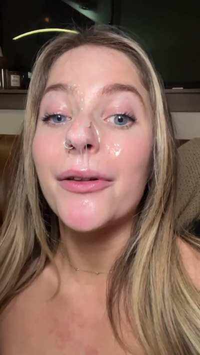 Sent this to my friend last night and she was shocked at how much cum