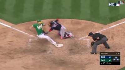 [Highlight] JD Martinez guns down Sean Murphy at home to save the game!