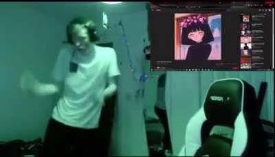 streamer decides to listen to a song suggestion (song title in comments)