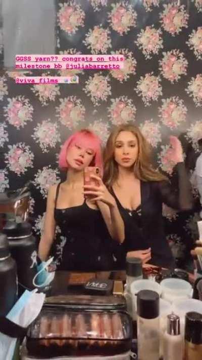 Julia Barretto and photographer Andrea Beldua