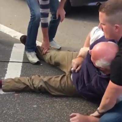 Old boy couldn't finish what he started