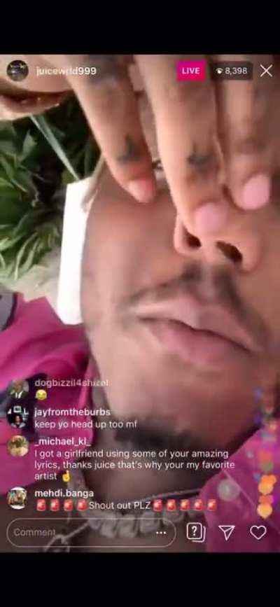 Juice WRLD Speaks from Heaven (Outro) LIVE