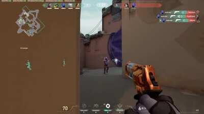 4k Deagle Collateral w/ reactions from teammate