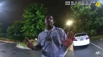 Bodycam of Rayshard Brooks shooting