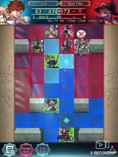 1-Turn Abyssal Mila w/ Brave Alm, Legendary Leif, Summer Lyn and Harmonic Plegian Dorothea and Lene