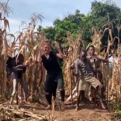 Masaka Kids in Uganda, Africa sharing love and good vibes