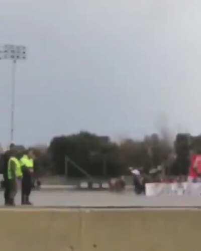 Piquete del Polo Obrero en el peaje de Dock Sud (25 de agosto de 2020)