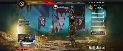 Some glitch created this scary awesome Revenant skin