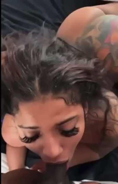 She suckin real 🍆 now?