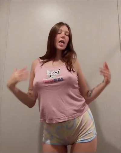 MILF's Perky Milkers Moves