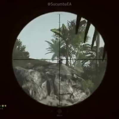 To try and snipe a player