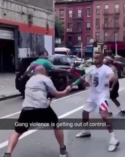 Gang violence is getting out of control...