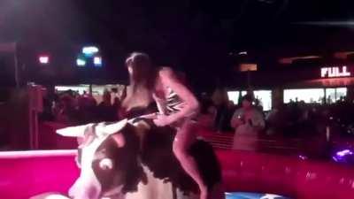 Bull ride.