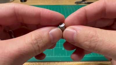 I made a 3D printed representation showing the approximate size and shape of the tiny radioactive capsule lost in Australia