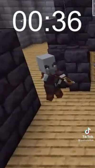 Aldeano vs pillagers