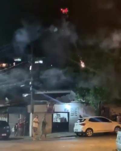 Guy Gets Annoyed At His Neighbor's Loud Party, Attacks It With A Fireworks Drone