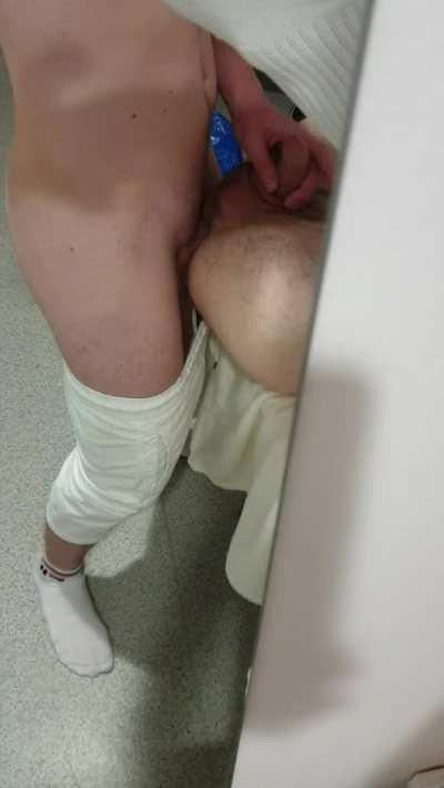 Just enjoying break at work with my collegue 🤤🍆💦