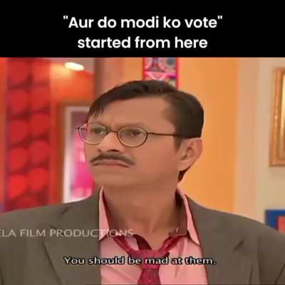 Aur do modi ko vote
