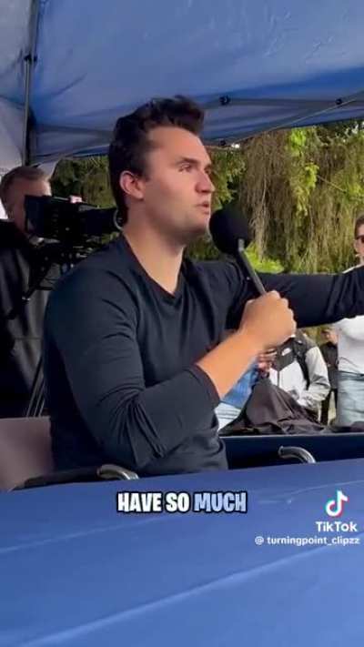 Charlie Kirk thinks that suicide prevention does not work…