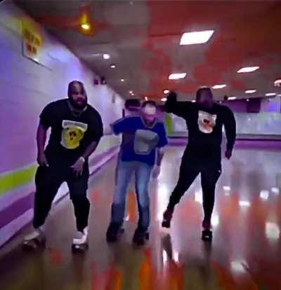 roller skating guy dudes
