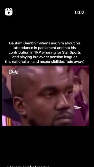 Man have some Gambhir samasya