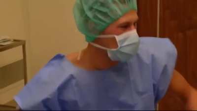 TV hosts eating each other’s flesh on TV