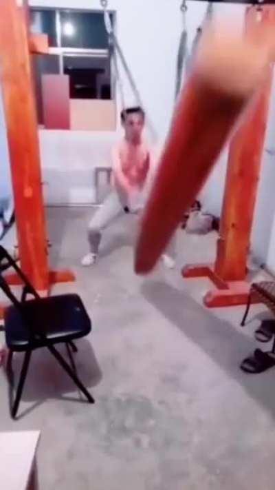 He's taking this very seriously but c'mon seriously....