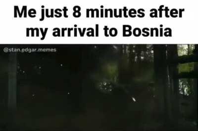 Average day in bosnia