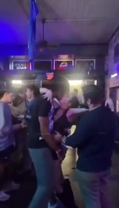 Black guy walks up and steals his girl