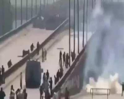 I think it was **too peaceful**. It seems they just wanted to get their opinion out there peacefully, nothing against egypt. They were innocent people who were distributing تمر in masjids smh man.