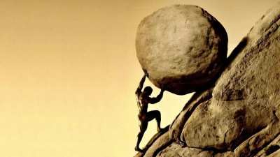 One must imagine a cog railway