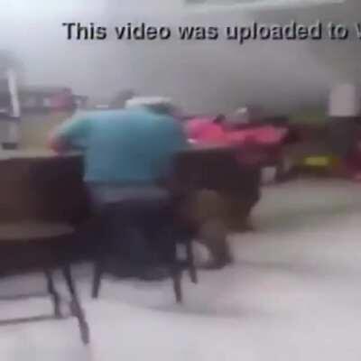 Coelho bronzeado e bebado