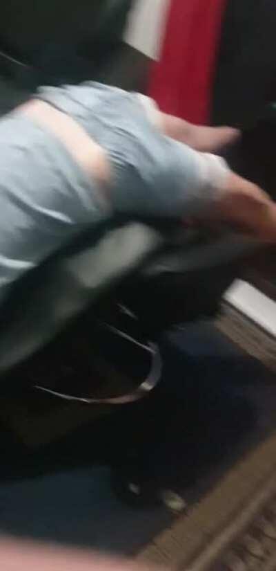 My friend has a chair that goes further than yours.