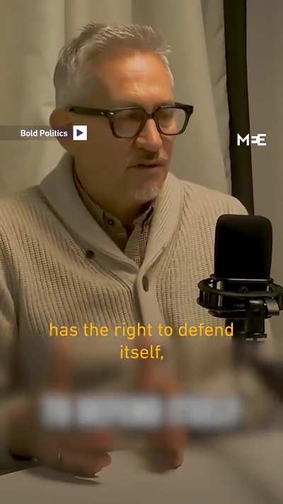 Gary Lineker calls for international journalists to be let in to Gaza