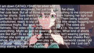 Silver Wolf's shorts