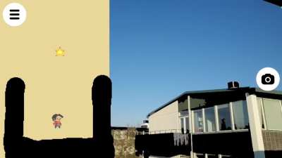 Blue Pixels Turn Into Water