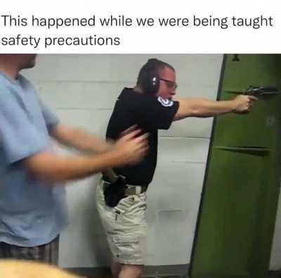 He definitely did not mean to do that