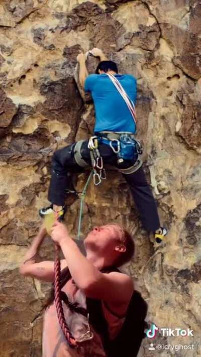Im never going rock climbing again....😡