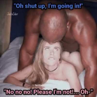 WHEN SISSY WHITEBOIS SAY NO😩BBC PUTS IT IN ANYWAY😈♠️🍆😩