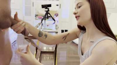 Precum Challange Level 4, things getting harder * taken from www.ignoringhandjobs.com