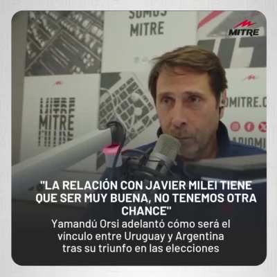 Yamandu Orsi (presidente electo de Uruguay) sobre las diferencias ideologicas y relaciones internacionales
